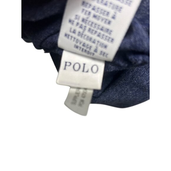 Polo Ralph Lauren Men's XXL Long Sleeve T-Shirt Dark Blue Heather Pony New - Picture 6 of 6